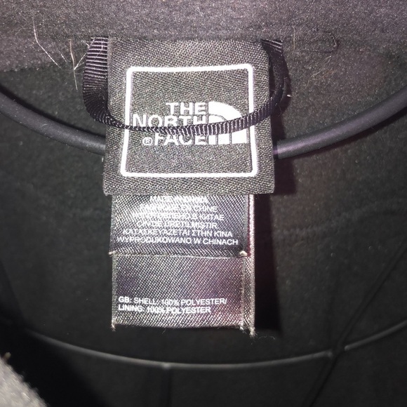 The North Face zip up sweatshirt size medium black womens sweatshirt fleece - Picture 3 of 5